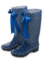 16   Boomboots Blue&Spots