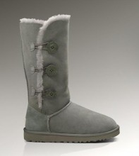 UGG Australia Women's Bailey button triplet, Grey 1873