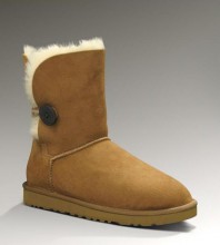 UGG Australia Women's Bailey button, Chestnut 5803