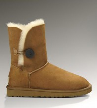 UGG Australia Women's Bailey button, Chestnut 5803