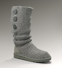 UGG Australia Women's Classic Cardy, Grey 5819