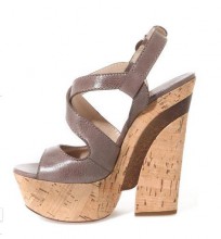  CASADEI Leather T-Strap Sandal 